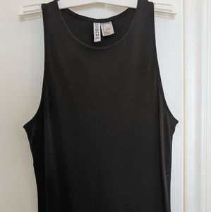 Black t-shirt dress